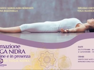 20260831 Formazione Yoga Nidra in presenza e on-line